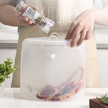 Load image into Gallery viewer, 1pc Reusable Silicone Sealing Food Storage Bag Leakproof Food Containers Refrigerator Stand up Fresh Bag Freezer Food Storage Bag
