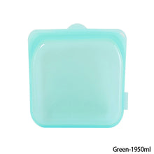 Load image into Gallery viewer, 1pc Silicone Reusable Food Bag Freezer Food Container Heat Resistant Leakproof Fresh Keeping Bags Sub-packing Sealing Bags
