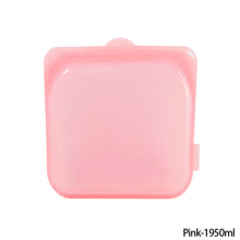 Load image into Gallery viewer, 1pc Silicone Reusable Food Bag Freezer Food Container Heat Resistant Leakproof Fresh Keeping Bags Sub-packing Sealing Bags
