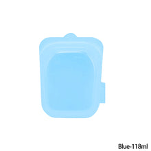 Load image into Gallery viewer, 1pc Silicone Reusable Food Bag Freezer Food Container Heat Resistant Leakproof Fresh Keeping Bags Sub-packing Sealing Bags
