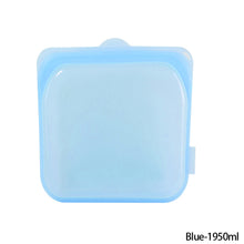 Load image into Gallery viewer, 1pc Silicone Reusable Food Bag Freezer Food Container Heat Resistant Leakproof Fresh Keeping Bags Sub-packing Sealing Bags
