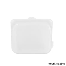 Load image into Gallery viewer, 1pc Silicone Reusable Food Bag Freezer Food Container Heat Resistant Leakproof Fresh Keeping Bags Sub-packing Sealing Bags
