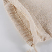 Load image into Gallery viewer, Reusable Linen Bread Bag Baguette Cotton Drawstring Storage Bag Loaf Homemade Bread Eco Friendly Fresh Keeping Bags
