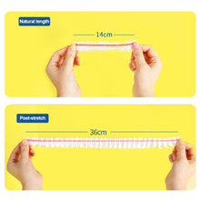 Load image into Gallery viewer, 50/100/300pcs Disposable Food Cover Plastic Elastic Food Lids Bowls Cups Caps Fruit Storage Kitchen Fresh Keeping Saver Bag
