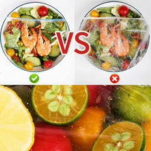 Load image into Gallery viewer, 50/100/300pcs Disposable Food Cover Plastic Elastic Food Lids Bowls Cups Caps Fruit Storage Kitchen Fresh Keeping Saver Bag
