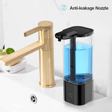 Load image into Gallery viewer, 550ml Automatic Dish Soap Dispenser Smart Bathroom Shampoo Shower Gel Liquid Dispenser Kitchen Detergent Dispenser
