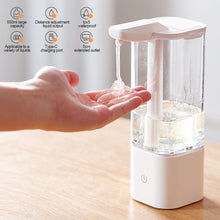 Load image into Gallery viewer, 550ml Automatic Dish Soap Dispenser Smart Bathroom Shampoo Shower Gel Liquid Dispenser Kitchen Detergent Dispenser
