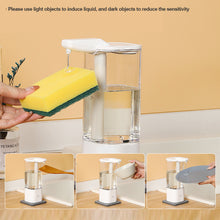 Load image into Gallery viewer, 550ml Automatic Dish Soap Dispenser Smart Bathroom Shampoo Shower Gel Liquid Dispenser Kitchen Detergent Dispenser

