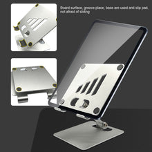 Load image into Gallery viewer, Tablet Computer Desktop Bracket Support Shelf Radiator Base Folding Portable
