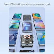 Load image into Gallery viewer, Car Creative Line Design Wireless Charging Mobile Phone Bracket Car Supplies Opening and Closing Navigation Support Frame
