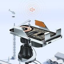 Load image into Gallery viewer, Car Creative Line Design Wireless Charging Mobile Phone Bracket Car Supplies Opening and Closing Navigation Support Frame
