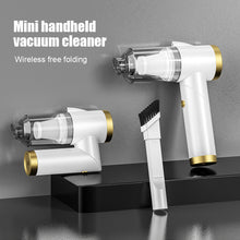 Load image into Gallery viewer, Home Mini Handheld Vacuum Cleaner Portable Vehicle Large Suction Wireless Folding Vacuum Cleaner Q8

