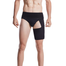 Load image into Gallery viewer, Fitness Single Leg Waistband Muscle Strain Prevention Hip Belt Weightlifting Thigh Protection Sports Protector
