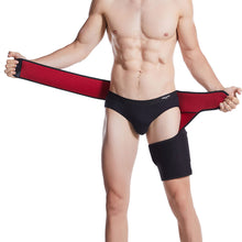 Load image into Gallery viewer, Fitness Single Leg Waistband Muscle Strain Prevention Hip Belt Weightlifting Thigh Protection Sports Protector

