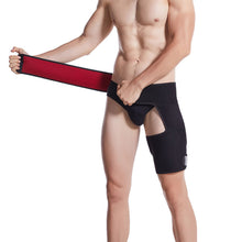 Load image into Gallery viewer, Fitness Single Leg Waistband Muscle Strain Prevention Hip Belt Weightlifting Thigh Protection Sports Protector

