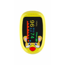 Load image into Gallery viewer, Cute Cartoon Children's Pulse Oximeter TFT Finger Clip Household Heart Rate Detection Pulse Oximeter Health Care
