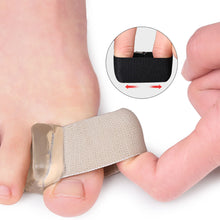 Load image into Gallery viewer, Silicone Toe Separator Bunion Hallux Valgus Corrector Thumb Finger Correction Straightener Foot Belt Care Elastic Toe Splitter
