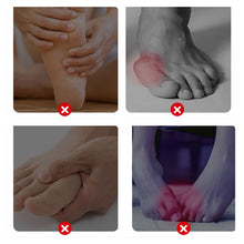Load image into Gallery viewer, Silicone Toe Separator Bunion Hallux Valgus Corrector Thumb Finger Correction Straightener Foot Belt Care Elastic Toe Splitter
