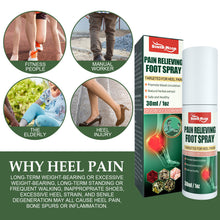 Load image into Gallery viewer, Heel Pain Spray Heel Pain Relief Plantar Bone Spur Bones Pain Achilles Tendon Pain Relief Heel Spur Spray Treatment
