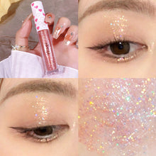 Load image into Gallery viewer, Liquid Eye Shadow Pearl Sequins Brighten Waterproof Flash Sleeping Silkworm Eye Shadow Liquid Eye Glitter Women Cosmetics
