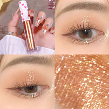 Load image into Gallery viewer, Liquid Eye Shadow Pearl Sequins Brighten Waterproof Flash Sleeping Silkworm Eye Shadow Liquid Eye Glitter Women Cosmetics
