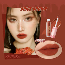 Load image into Gallery viewer, Matte Liquid Lipstick Not Easy To Stick To Cup Velvet Mist Chocolate Lip Glaze for Women Velvet Matte Liquid Lipsticks
