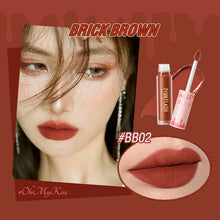 Load image into Gallery viewer, Matte Liquid Lipstick Not Easy To Stick To Cup Velvet Mist Chocolate Lip Glaze for Women Velvet Matte Liquid Lipsticks
