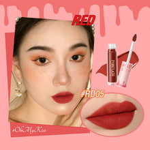 Load image into Gallery viewer, Matte Liquid Lipstick Not Easy To Stick To Cup Velvet Mist Chocolate Lip Glaze for Women Velvet Matte Liquid Lipsticks
