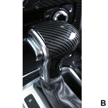 Load image into Gallery viewer, Carbon Fiber Pattern Gear Shift Knob Handle Trim Cover Sticker Fit For Audi A3 S3 A3L/A4L/A6L/Q2L/Q5L/Q7 2014-2018
