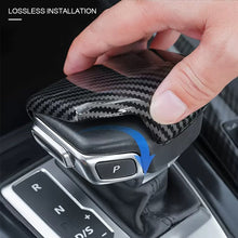 Load image into Gallery viewer, Carbon Fiber Pattern Gear Shift Knob Handle Trim Cover Sticker Fit For Audi A3 S3 A3L/A4L/A6L/Q2L/Q5L/Q7 2014-2018
