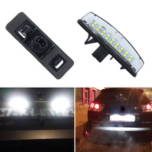 Load image into Gallery viewer, 1PC LED Car License Plate light Bulb 18LEDs CanBus For Toyota Camry 40 V40 XV40 Aurion XV40 Prius Echo Belta 12V
