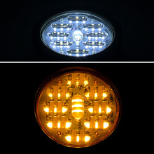 Load image into Gallery viewer, 1Pc 24V 9LED 6D Truck Side Lights Trailer Clearance Lights LED Marker Lights Round Wagon Rear Light
