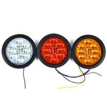 Load image into Gallery viewer, 1Pc 24V 9LED 6D Truck Side Lights Trailer Clearance Lights LED Marker Lights Round Wagon Rear Light
