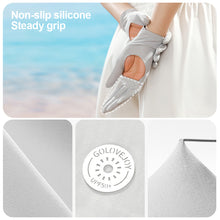 Load image into Gallery viewer, Ice Silk Sunscreen Gloves Summer Riding UPF 50+ Shading Anti-UV Palm Hollowed Out Non-Slip Light Breathable Gloves

