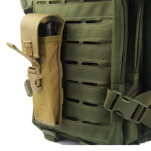 Load image into Gallery viewer, Outdoor Tactical Molle Waist Hanging Flashlight Holster Multifunctional Military Fan Attachment Knife Bag Swinging Stick Package Field Portable Tool Backpack
