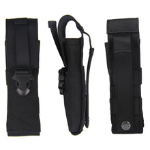 Load image into Gallery viewer, Outdoor Tactical Molle Waist Hanging Flashlight Holster Multifunctional Military Fan Attachment Knife Bag Swinging Stick Package Field Portable Tool Backpack
