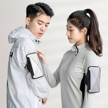 Load image into Gallery viewer, Outdoor Sports Mobile Phone Arm Bag Running Cycling Waterproof Wrist Package Fitness Travel Mountaineering Sports Bag
