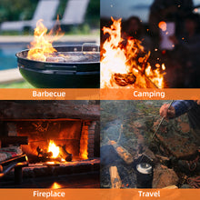 Load image into Gallery viewer, Stainless Steel Fire Blowing Tube 8 Sections Retractable Collapsible Mouth Blowpipe Efficient Small Portable Outdoor Camping Fire Tool Picnic Equipment
