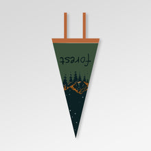 Load image into Gallery viewer, Outdoor Camping Tent Pennant Picnic Canopy Atmosphere Decorations Camp Hanging Flags Holiday Scene Felt Bunting
