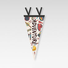 Load image into Gallery viewer, Outdoor Camping Tent Pennant Picnic Canopy Atmosphere Decorations Camp Hanging Flags Holiday Scene Felt Bunting
