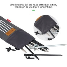 Load image into Gallery viewer, 20CM Ground Nail Storage Bag Outdoor Camping Tent Nail Pull Bag Fragmentary Tools Oxford Cloth Storage Package
