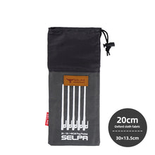 Load image into Gallery viewer, 20CM Ground Nail Storage Bag Outdoor Camping Tent Nail Pull Bag Fragmentary Tools Oxford Cloth Storage Package
