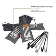 Load image into Gallery viewer, 30CM Ground Nail Storage Bag Outdoor Camping Tent Nail Pull Bag Fragmentary Tools Oxford Cloth Storage Package
