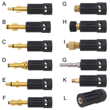 Load image into Gallery viewer, Pressure Washer Connector Adapter for Connect M22 Lance Wand to Karcher Water Gun Female Adapter Fit for AR/Interskol/Lavor/Bosche/Huter/Karcher
