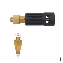 Load image into Gallery viewer, Pressure Washer Connector Adapter for Connect M22 Lance Wand to Karcher Water Gun Female Adapter Fit for AR/Interskol/Lavor/Bosche/Huter/Karcher

