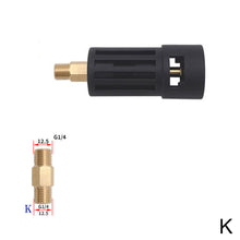 Load image into Gallery viewer, Pressure Washer Connector Adapter for Connect M22 Lance Wand to Karcher Water Gun Female Adapter Fit for AR/Interskol/Lavor/Bosche/Huter/Karcher
