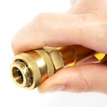 Load image into Gallery viewer, 1/4" Quick Pressure Washer Quick Connector 1/4" to Spray Gun Wand Lance Bayonet Adapter Disconnect Release Fitting for Karcher
