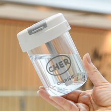 Load image into Gallery viewer, 300ml Water Bottle Leak Proof Sports Bottles Portable Plastic Tea Cups Outdoor Water Bottle Girls and Kids Drinkware
