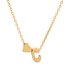 Load image into Gallery viewer, Fashion Love English Letter Minimalist Necklace Creative Versatile Love Pendant Alloy Necklace Clavicle Chain Women Jewelry Gift
