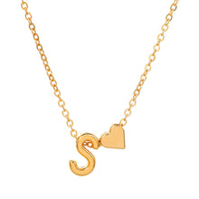 Load image into Gallery viewer, Fashion Love English Letter Minimalist Necklace Creative Versatile Love Pendant Alloy Necklace Clavicle Chain Women Jewelry Gift
